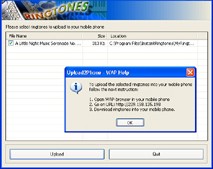 Upload To Your Mobile Phone 1.01 screenshot