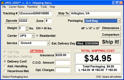 UPSS 2000 7.6 screenshot UPSS 2000 7.6 screenshot