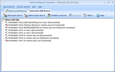 USB over IP Network 2.4 screenshot USB over IP Network 2.4 screenshot