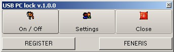 USB PC lock 1.1 screenshot USB PC lock 1.1 screenshot