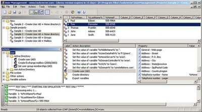 User Management Resource Administrator 7.2 screenshot User Management Resource Administrator 7.2 screenshot