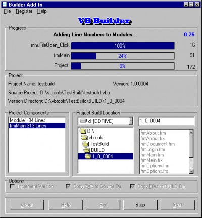 VB Builder 1.3 screenshot VB Builder 1.3 screenshot