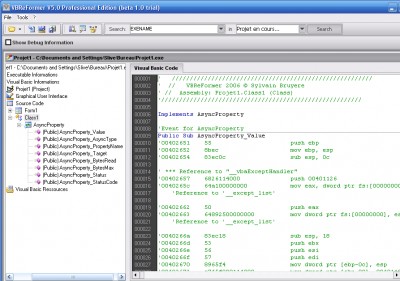 VBReFormer Professional Edition 5.0 screenshot