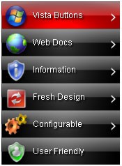 Vertical Flash Menu 1.1 screenshot