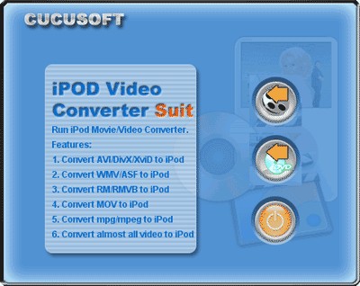 Video and DVD to iPod Suite 3.21 screenshot Video and DVD to iPod Suite 3.21 screenshot