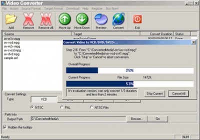 Video To DVD VCD SVCD 6.1.4.1218 screenshot Video To DVD VCD SVCD 6.1.4.1218 screenshot