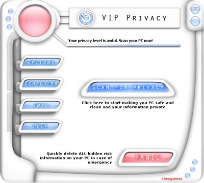 VIP Privacy 1.21 screenshot VIP Privacy 1.21 screenshot