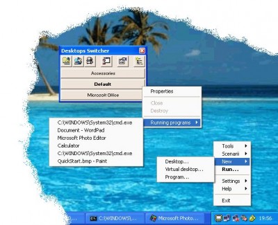 Virtual Desktop on Virtual Desktop Toolbox V2 80 0 Screenshot