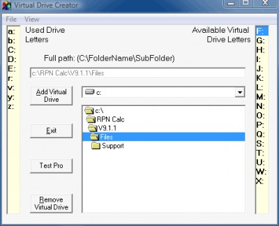Virtual Drive Creator 2.1.3 screenshot