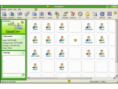 VirtualClass 5 screenshot