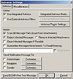 VisNetic AntiVirus Plug-in for VisNetic MailServer 4.6 screenshot
