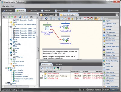 Visual Importer ETL Professional 8.1.2.3 screenshot Visual Importer ETL Professional 8.1.2.3 screenshot