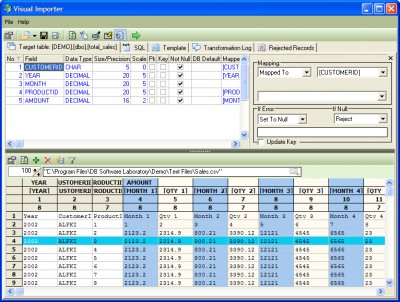 Visual Importer 4.6.3 screenshot Visual Importer 4.6.3 screenshot