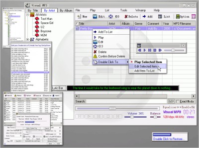 Visual MP3 4.3 screenshot