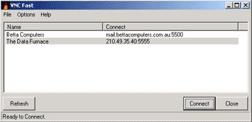 VNC Fast 01.00 screenshot VNC Fast 01.00 screenshot