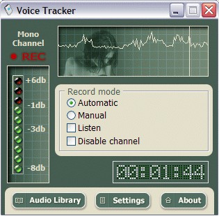 Voice Tracker 1.2 screenshot