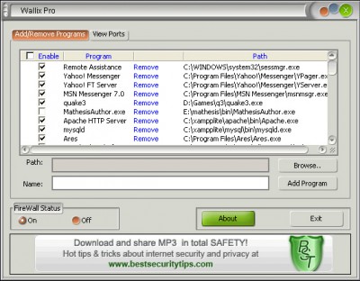 Wallix Pro 1.5 screenshot