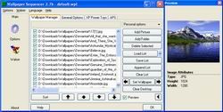 Wallpaper Sequencer Free 4.51 screenshot