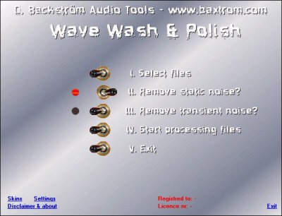 Wave Wash and Polish 1.1.2 screenshot Wave Wash and Polish 1.1.2 screenshot
