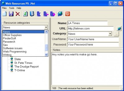 Web Resources PS 4.0 screenshot Web Resources PS 4.0 screenshot