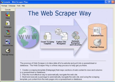 Web Scraper Plus+: Web Spider Edition 5.0.0 screenshot