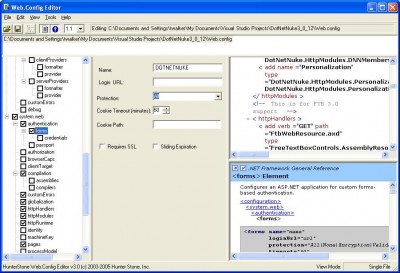Web.Config Editor 3.0 screenshot