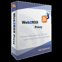 Web2RSS Proxy 1.0 screenshot Web2RSS Proxy 1.0 screenshot
