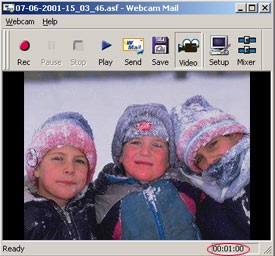 WebcamMail 2.0 screenshot