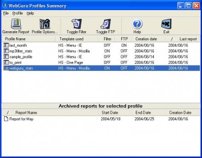 WebGuru 1.4.2 screenshot WebGuru 1.4.2 screenshot