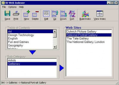 WebIndex 1.0 screenshot