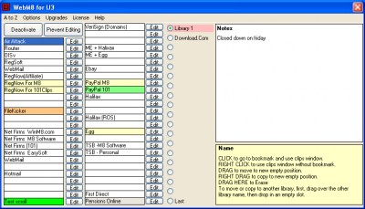 Webm8 for U3 1.00.09 screenshot Webm8 for U3 1.00.09 screenshot