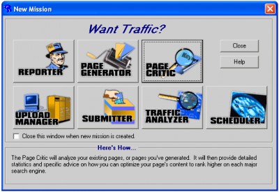 WebPosition Gold 3.5 screenshot WebPosition Gold 3.5 screenshot