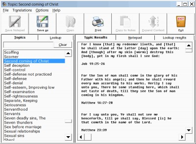 What The Bible Says About 1.03 screenshot