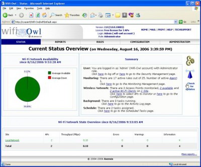 Wifi-Owl for Cisco 3.0.3.2608 screenshot