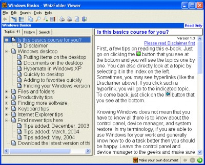 WinBasics Tutorial 1.4 screenshot