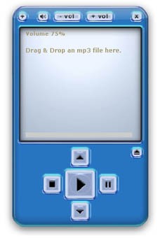Window Gadgets MP3 Player 1.1 screenshot