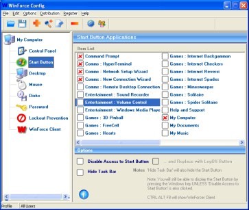 WinForcer 3.3 screenshot WinForcer 3.3 screenshot