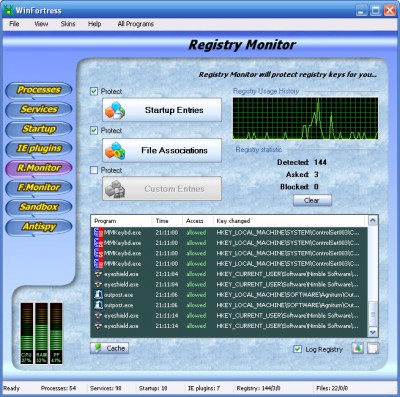 WinFortress 2.3 screenshot WinFortress 2.3 screenshot