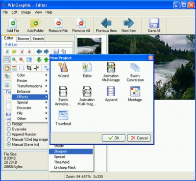 WinGraphic 2.2.3 screenshot WinGraphic 2.2.3 screenshot