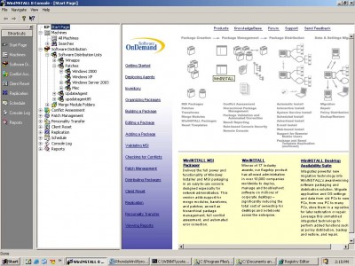 WinINSTALL 8.5 screenshot WinINSTALL 8.5 screenshot