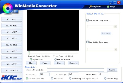 WinMediaConverter 5.0.0.1 screenshot WinMediaConverter 5.0.0.1 screenshot