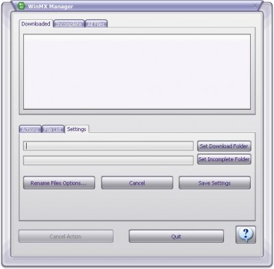 WinMx Manager 1.9 screenshot WinMx Manager 1.9 screenshot