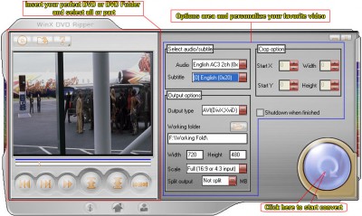 WinX DVD Ripper 3.6.42 screenshot WinX DVD Ripper 3.6.42 screenshot