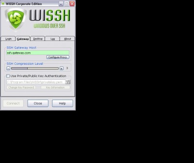 WiSSH Standard Edition 2.89 screenshot