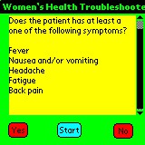 Women's Health Troubleshooter 1.0 screenshot