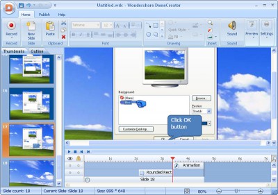 Wondershare DemoCreator 1.2.0 screenshot Wondershare DemoCreator 1.2.0 screenshot