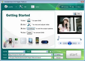 Wondershare DVD Ripper Platinum 3.2.33 screenshot