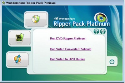 Wondershare Ripper Pack Platinum 3.0.6 screenshot
