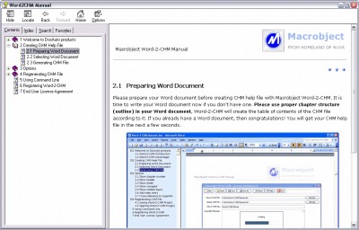 Word-2-CHM Converter 3.0.1.167 screenshot Word-2-CHM Converter 3.0.1.167 screenshot