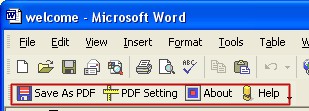 Word to PDF Converter 3.0 screenshot